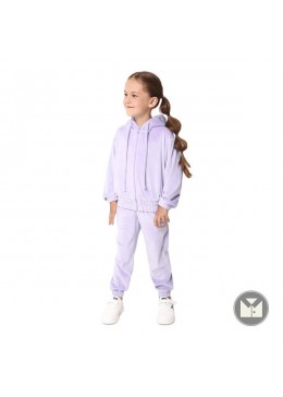 Timbo лиловый велюровый спортивный костюм для девочки Alba K072173